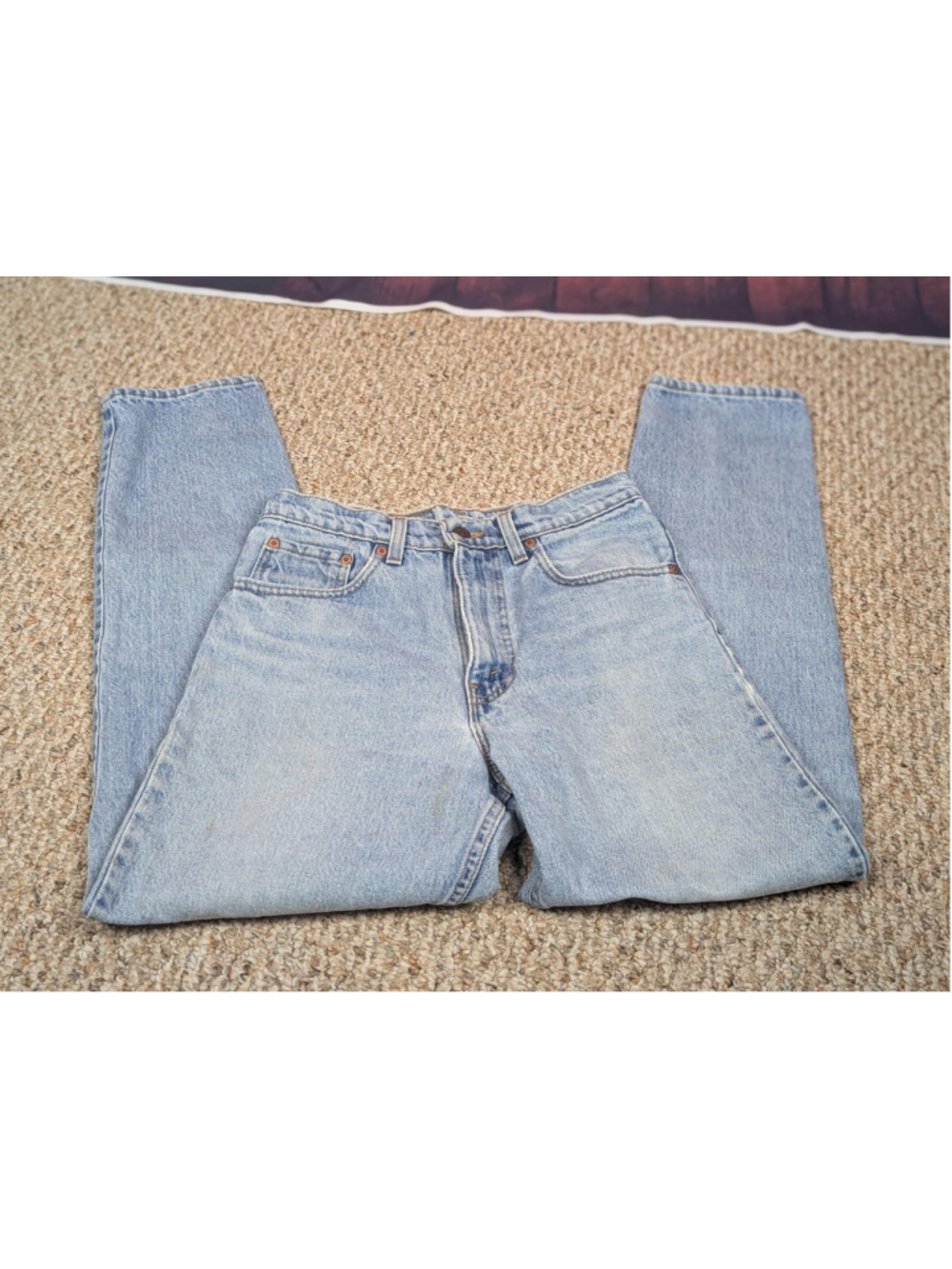 Vintage 1998 Levis 550 Jeans Made in USA W31 L30 Relaxed Fit Tapered Leg 10